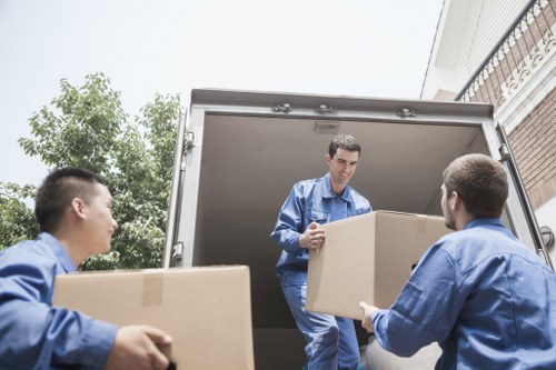 Commercial office packing and moving