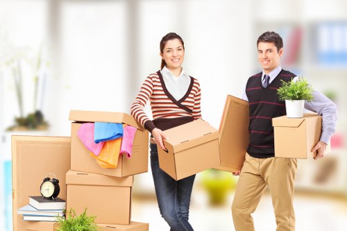 Eco-friendly moving practices in action